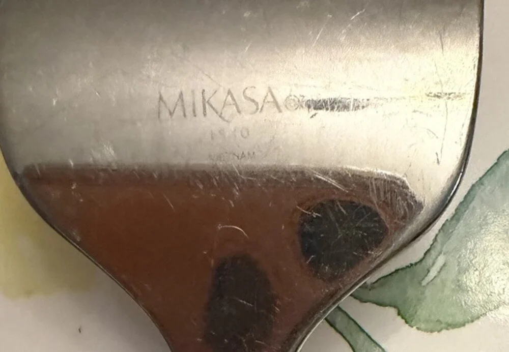 Mikasa Prescott Satin 3-Piece Hostess Serving Set 18/10 Stainless Steel
